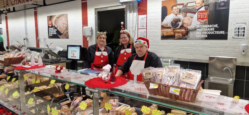 Bienvenue sur le stand de votre traiteur d'Intermarché Fécamp
